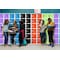 Adiroffice 12 in W, 12 in D, 72 in H, Steel ADI629-206-BLU-4PK - alternate 7